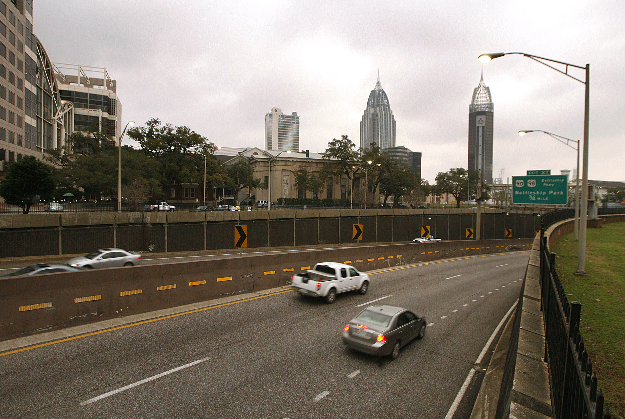 Mobile Alabama Tunnel Traffic