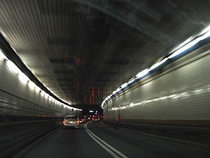 Mobile Alabama Tunnel Under Water