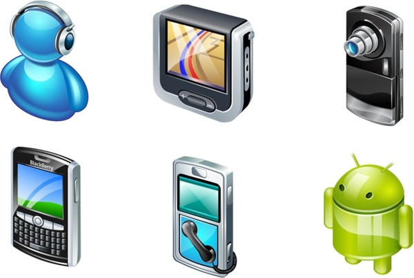 Mobile Icon Set Free