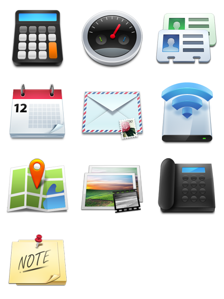 Mobile Icon Set Free