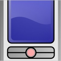 Mobile Phone Icon Clip Art