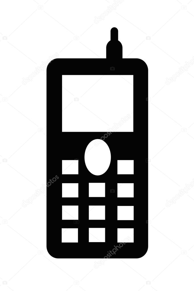 Mobile Phone Icon Clip Art