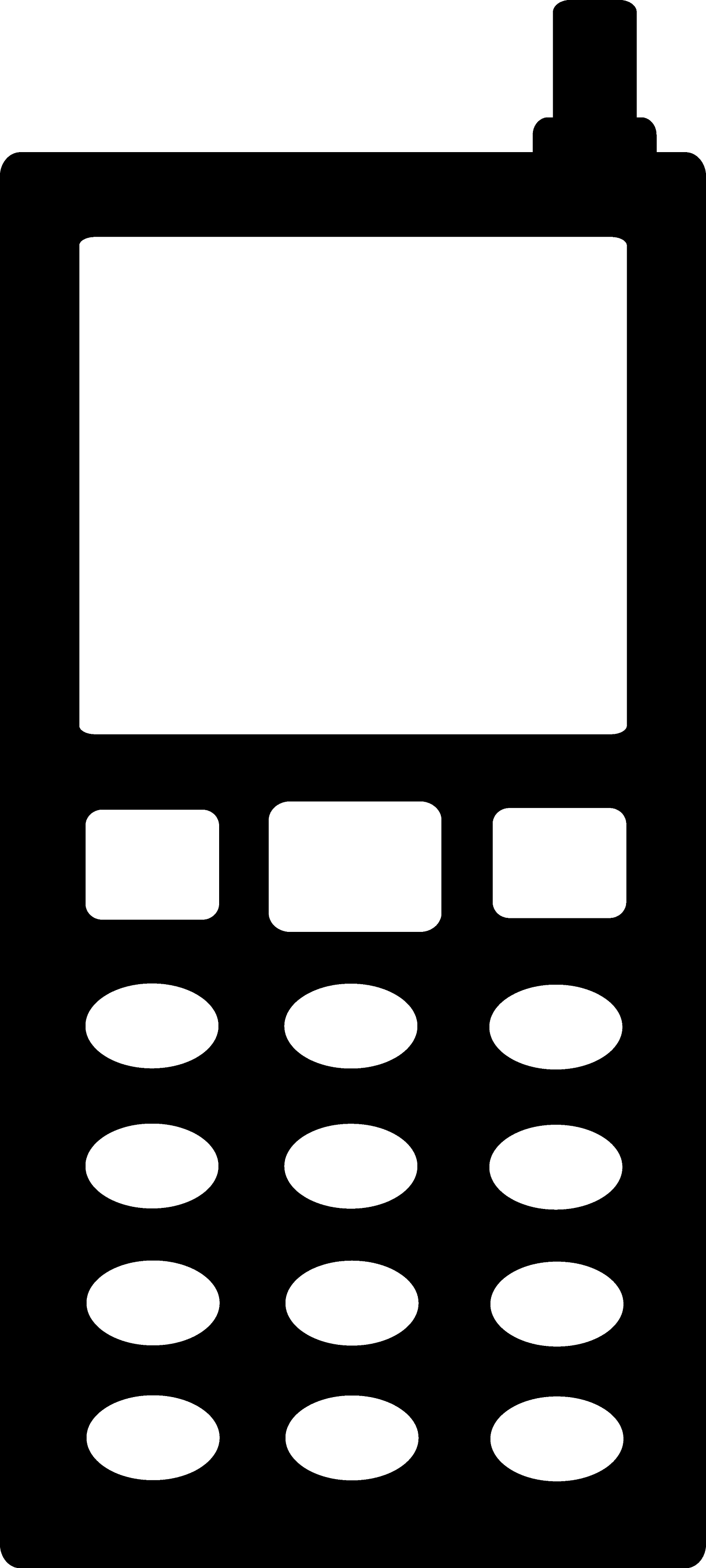 Mobile Phone Icon Vector