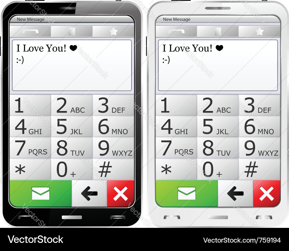 Mobile Phone Screen Sms