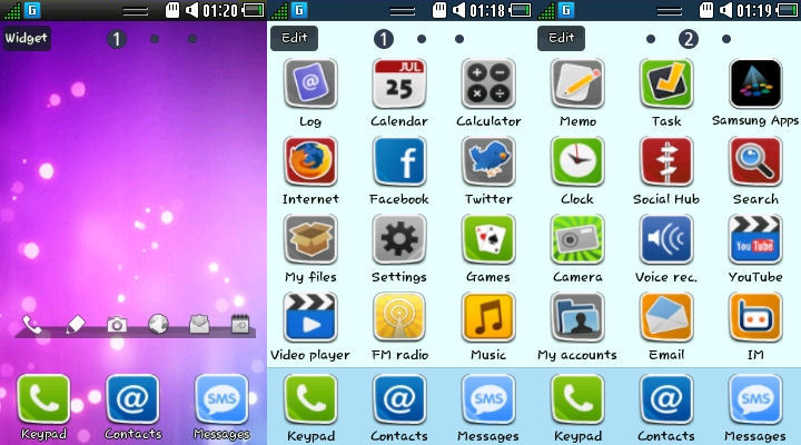 Mobile Themes For Samsung Wave 525