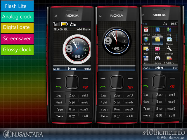 Mobile Themes Nokia X2 02