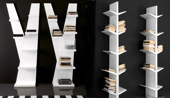 Modern Bookshelves Design