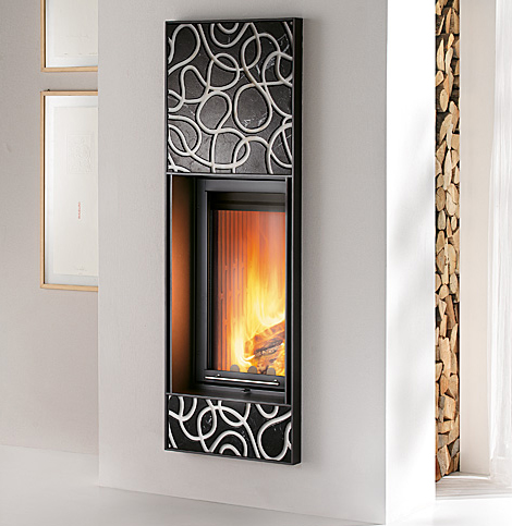 Modern Fireplace Inserts Wood