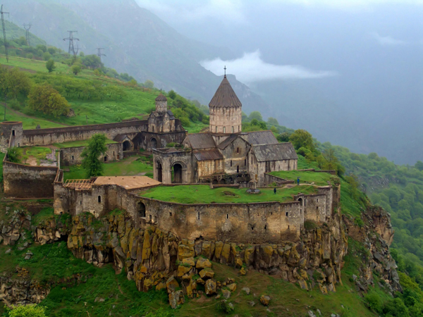 Monastery Of Tatev. Armenia. 9th Century