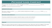 Money Loan Agreement Template