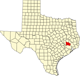 Montgomery County Map Texas