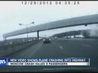 Moscow Plane Crash Video