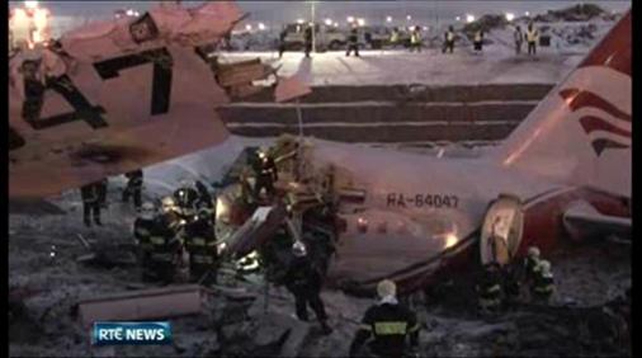 Moscow Plane Crash Video