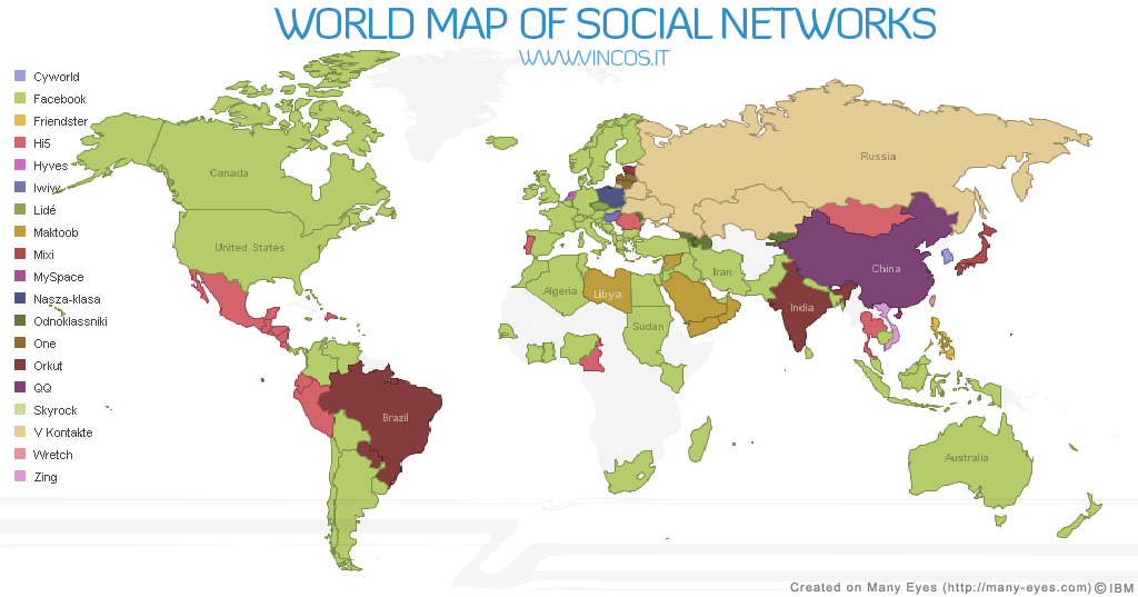 Most Popular Social Media Sites By Age