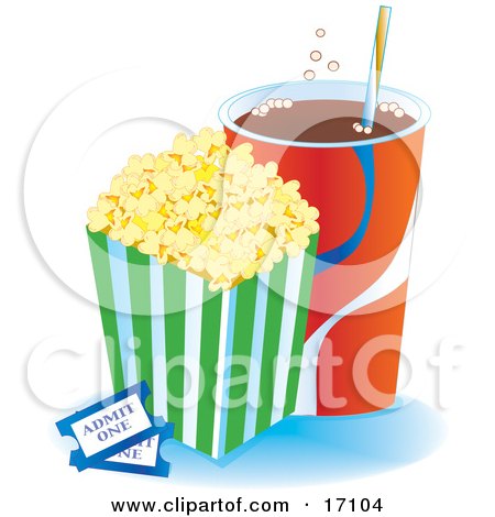 Movie Tickets Clipart