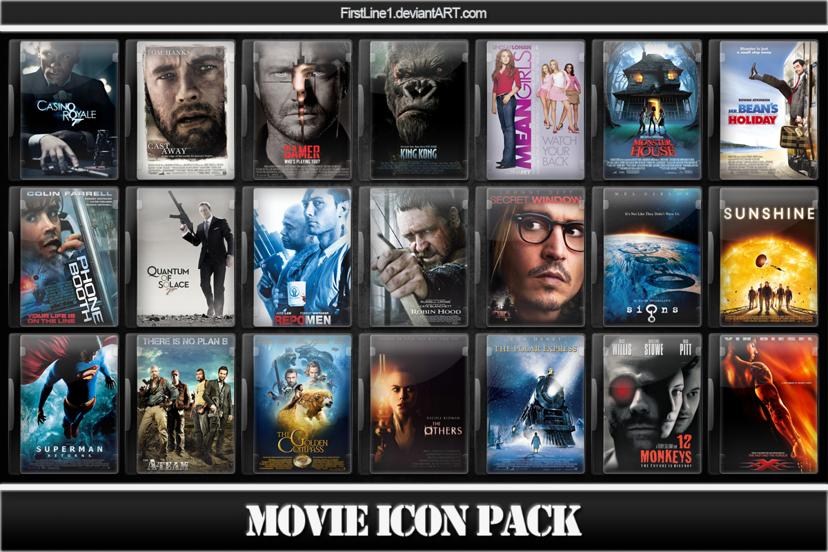 Movies Icon Pack