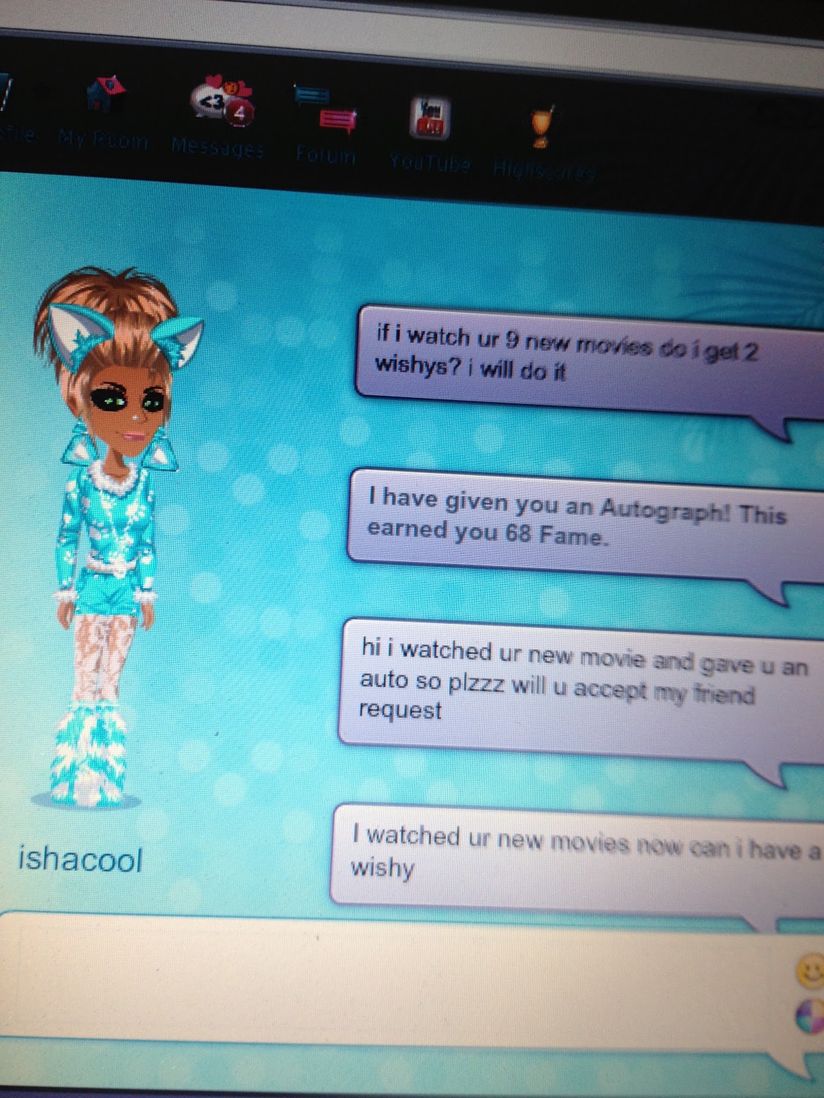 Moviestarplanet Ishacool