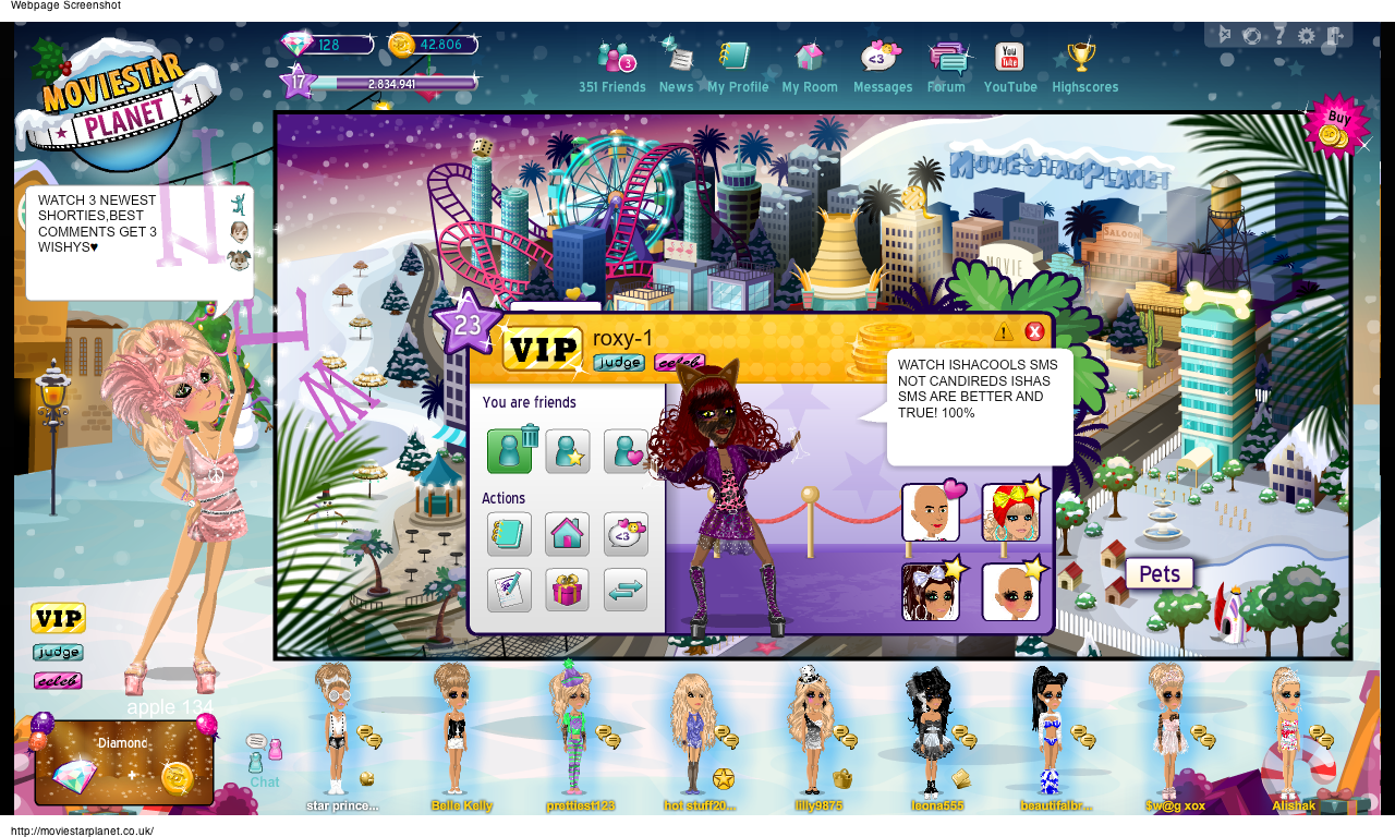 Moviestarplanet Ishacool