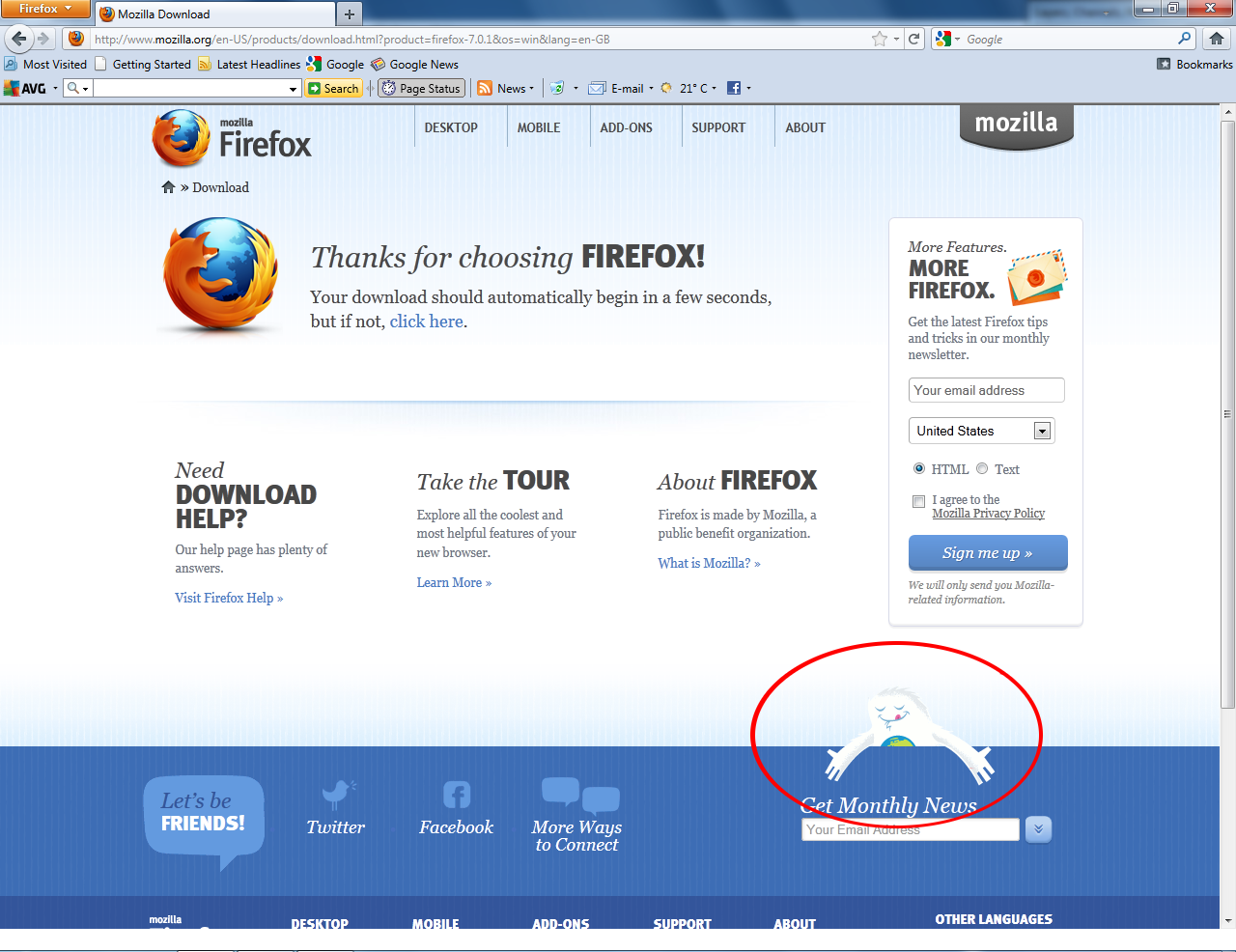 Mozila Firefox Download