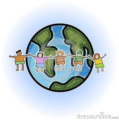 Multicultural Children Clip Art Free