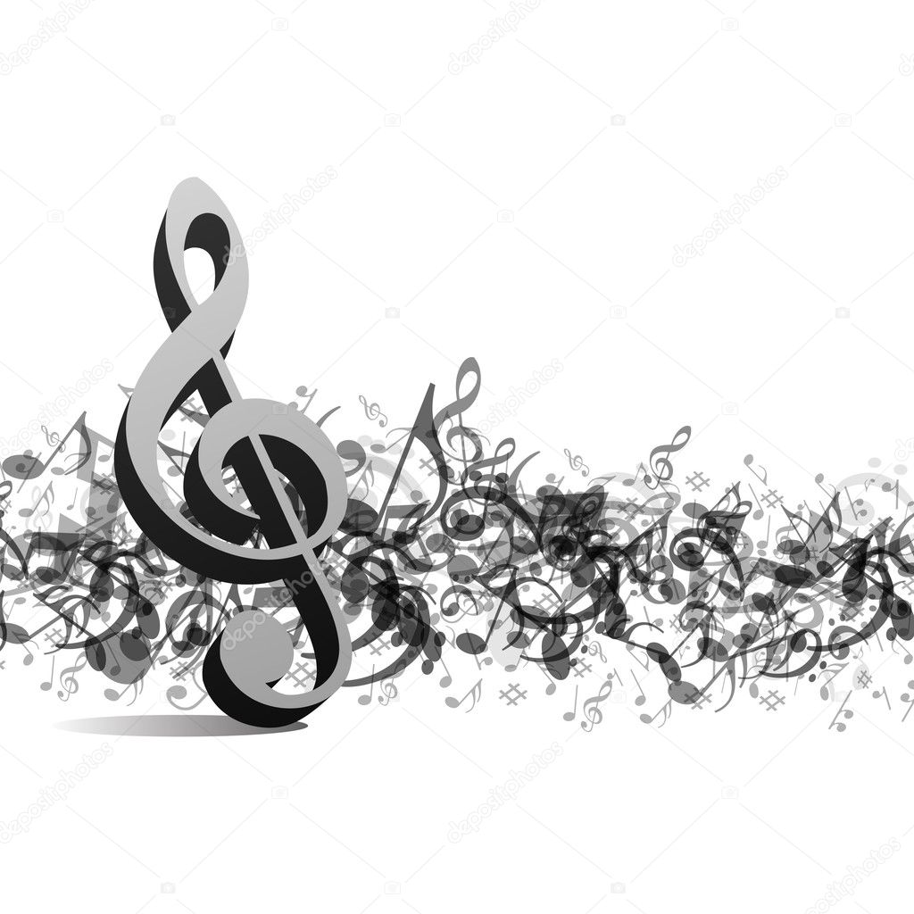 Music Notes Background