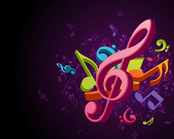 Music Notes Background