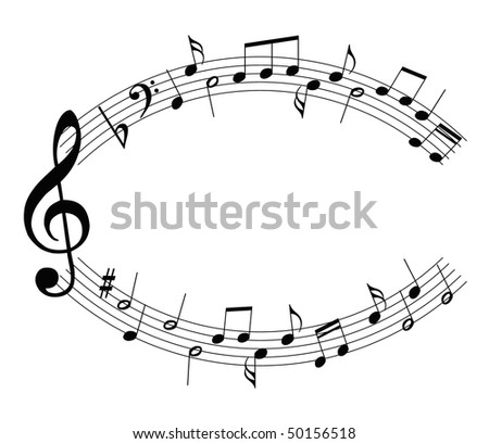 Music Notes Background