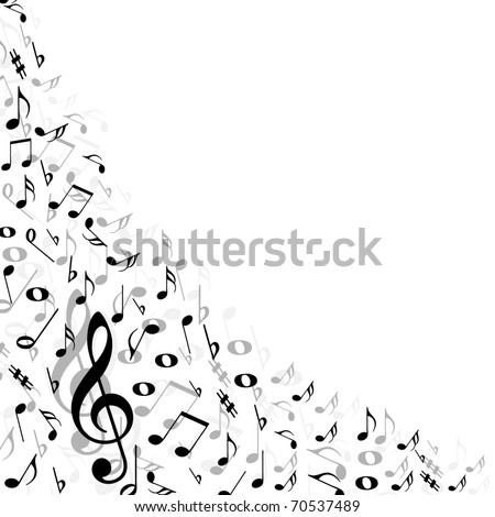 Music Notes Background