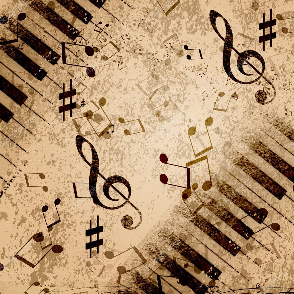 Music Notes Background