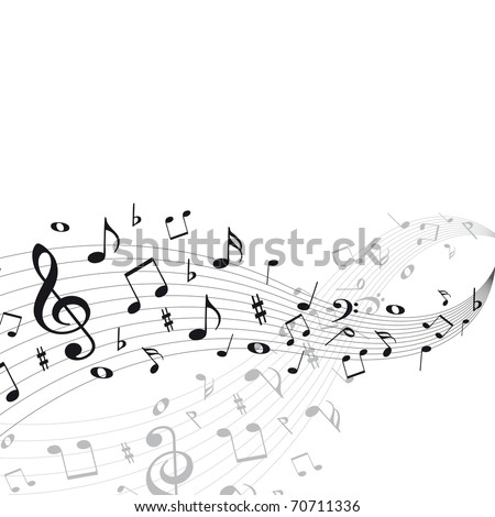 Music Notes Background