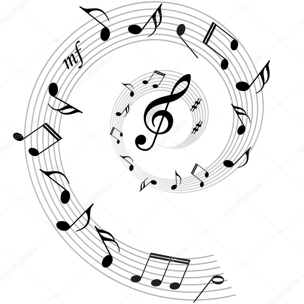 Music Notes Background