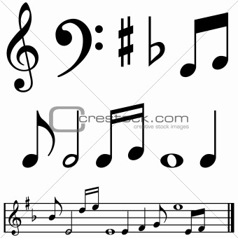 Music Notes Symbols