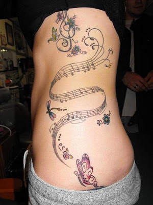 Music Notes Tattoos Designs