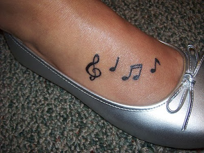 Music Notes Tattoos Designs