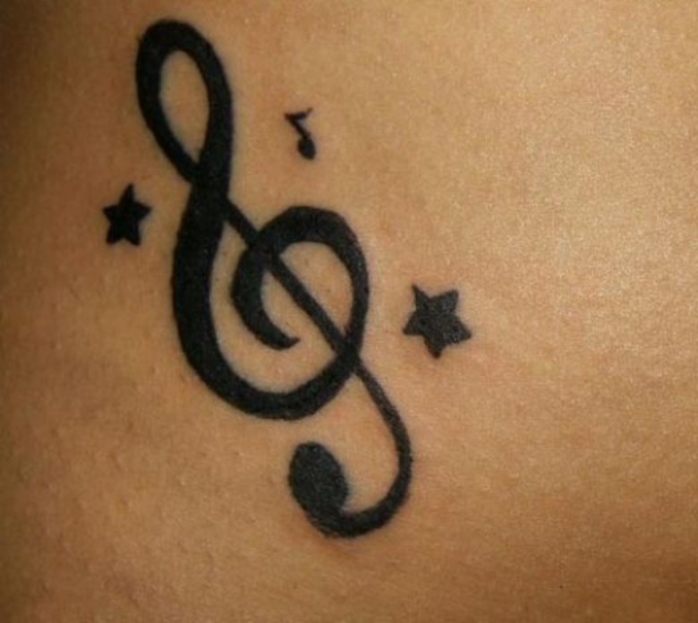 Music Notes Tattoos For Men