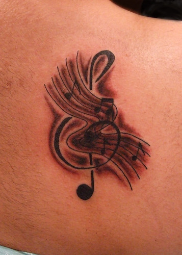 Music Notes Tattoos For Men