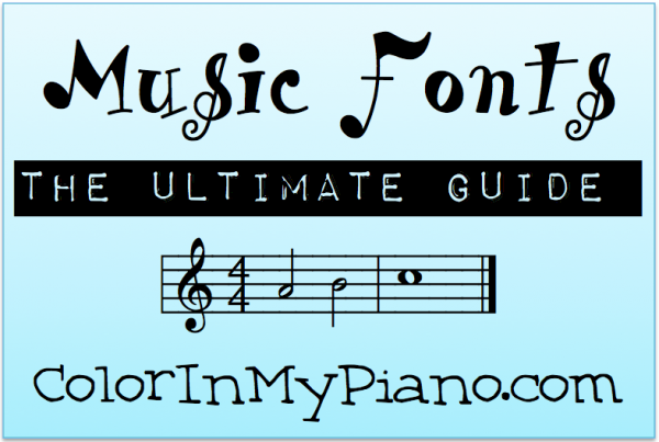 Music Symbols Font