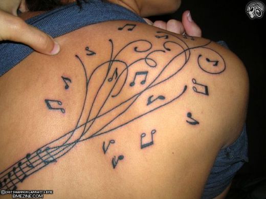 Music Symbols Tattoos