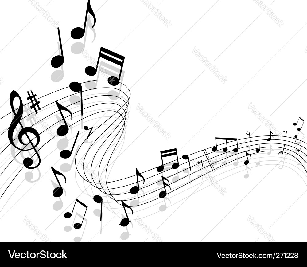 Musical Backgrounds Vector