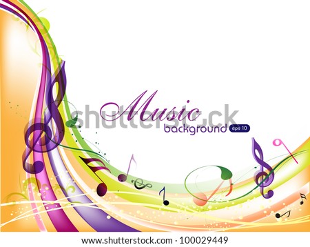 Musical Backgrounds Vector