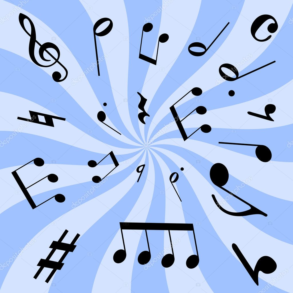 Musical Symbols Background