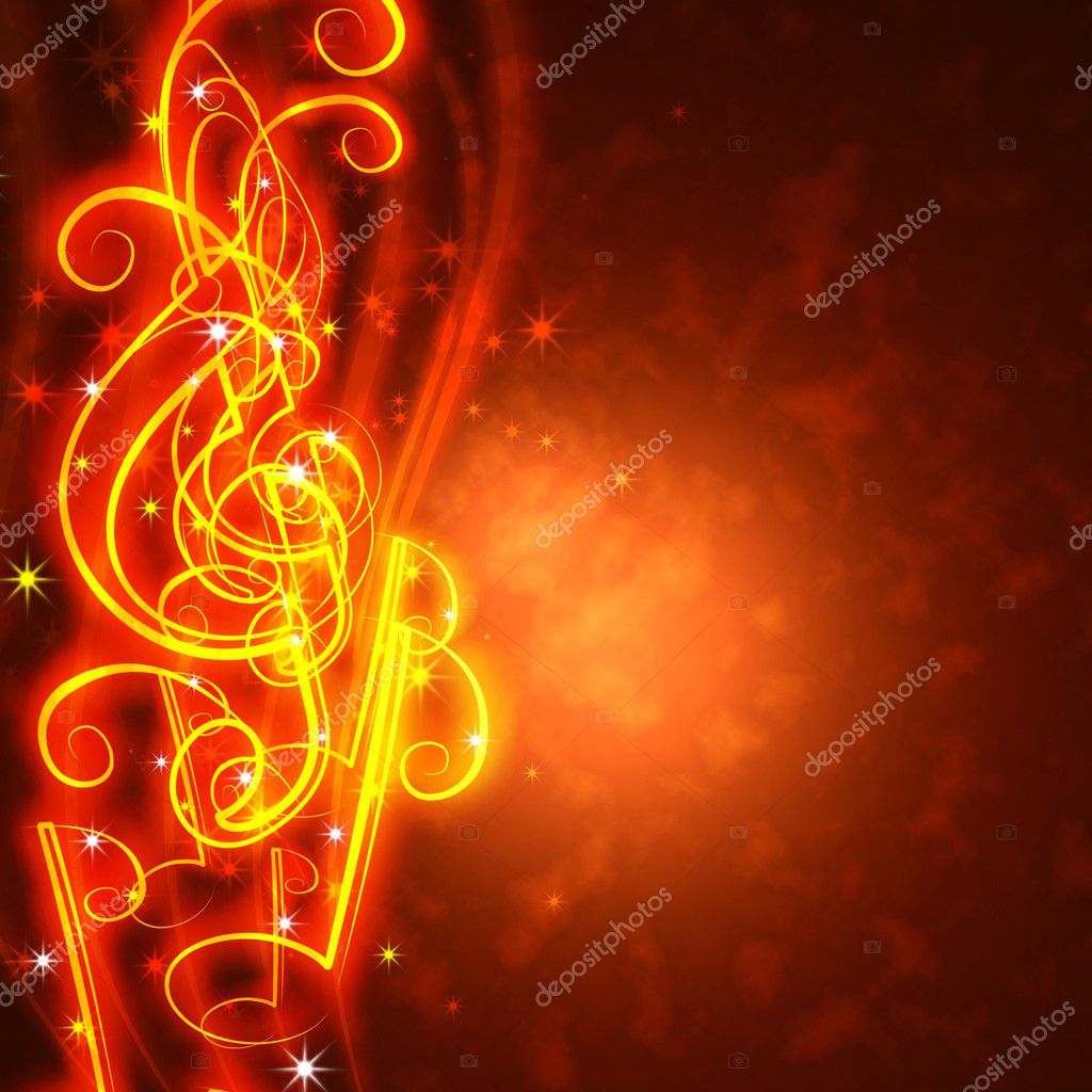 Musical Symbols Background