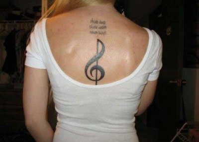 Musical Tattoos Designs