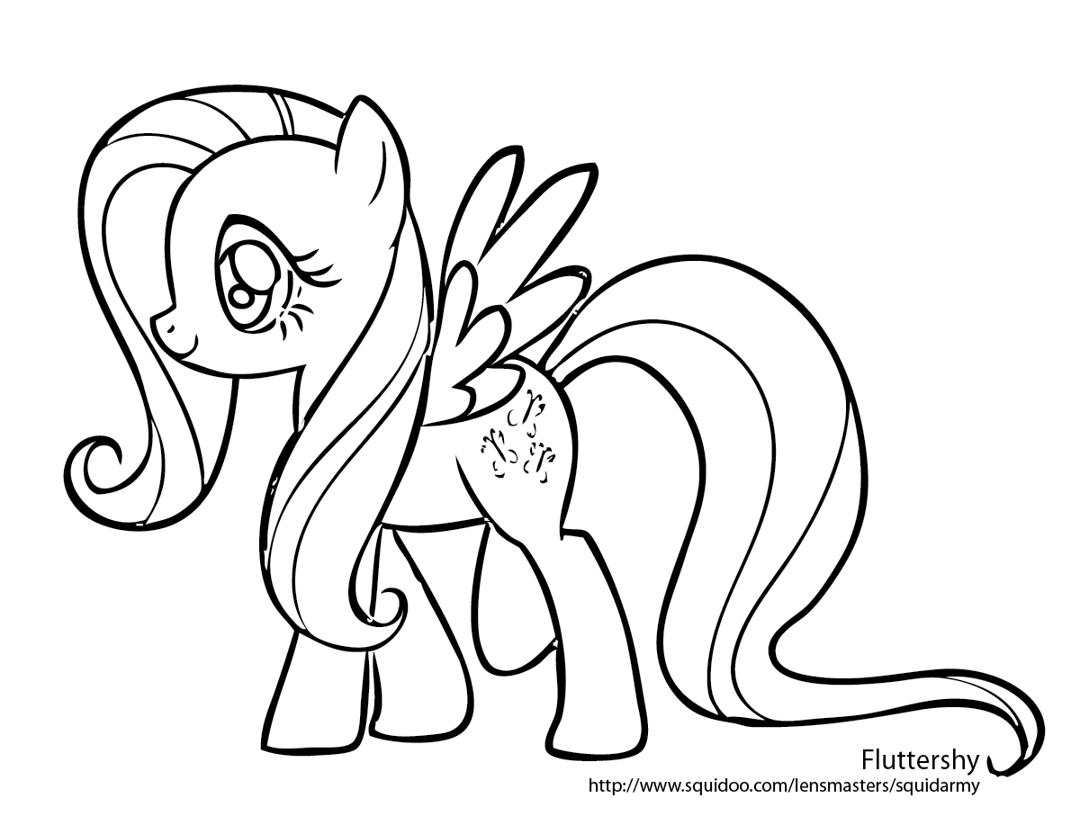 My Little Pony Friendship Is Magic Coloring Pages