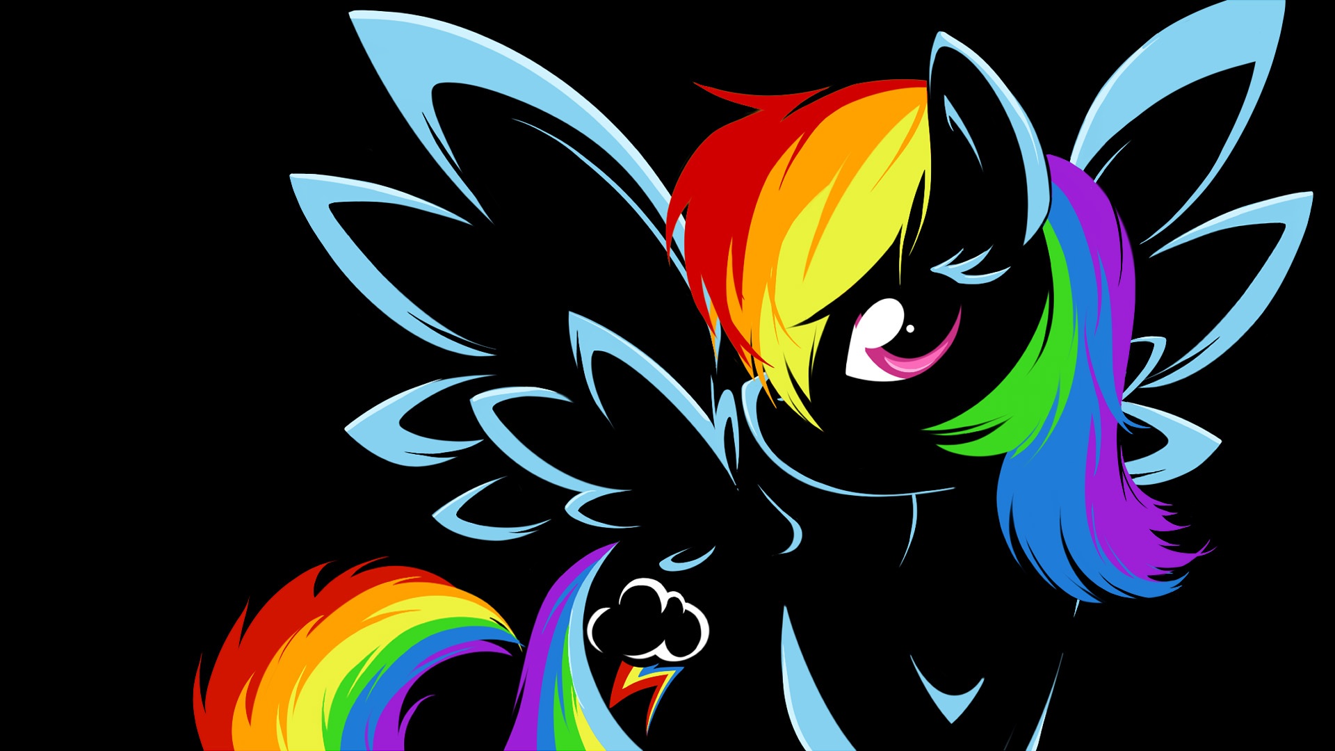 My Little Pony Friendship Is Magic Rainbow Dash Wallpaper