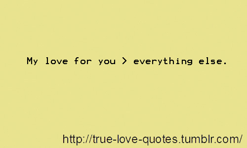 My Love For You Quotes Tumblr