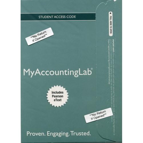 Myaccountinglab Answer Key