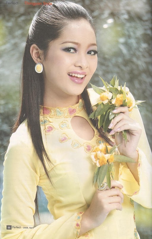 Myanmar Model Photo New