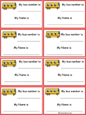 Name Tags Templates For Kids