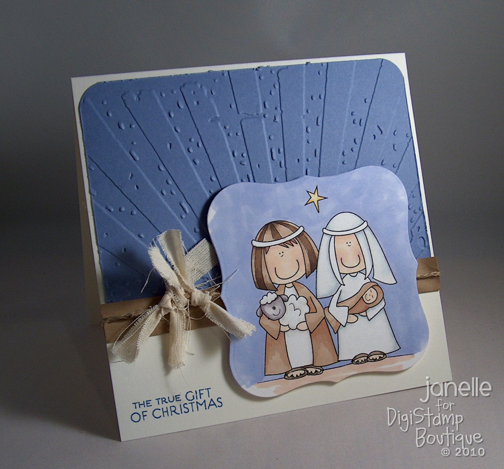 Nativity Christmas Cards To Make With Children